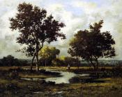 里昂 莱歇 : Peasant by a Pond